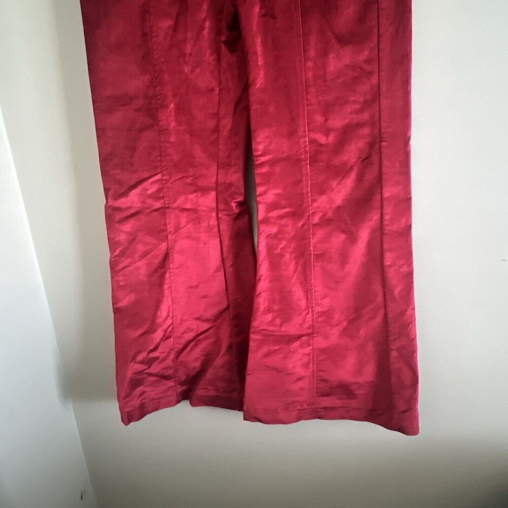 NWT Free People Walk With You Velvet Wide Leg Flare Trousers Sz 4 - Picture 9 of 13
